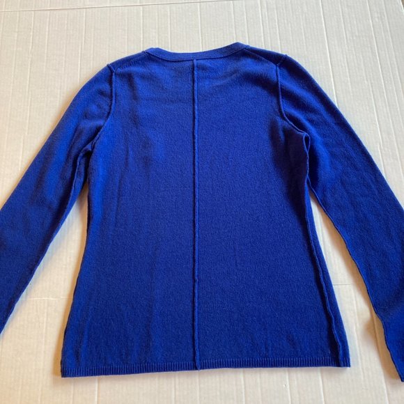 Fenn Wright Manson Blue Crew Neck Sweater - Picture 2 of 6